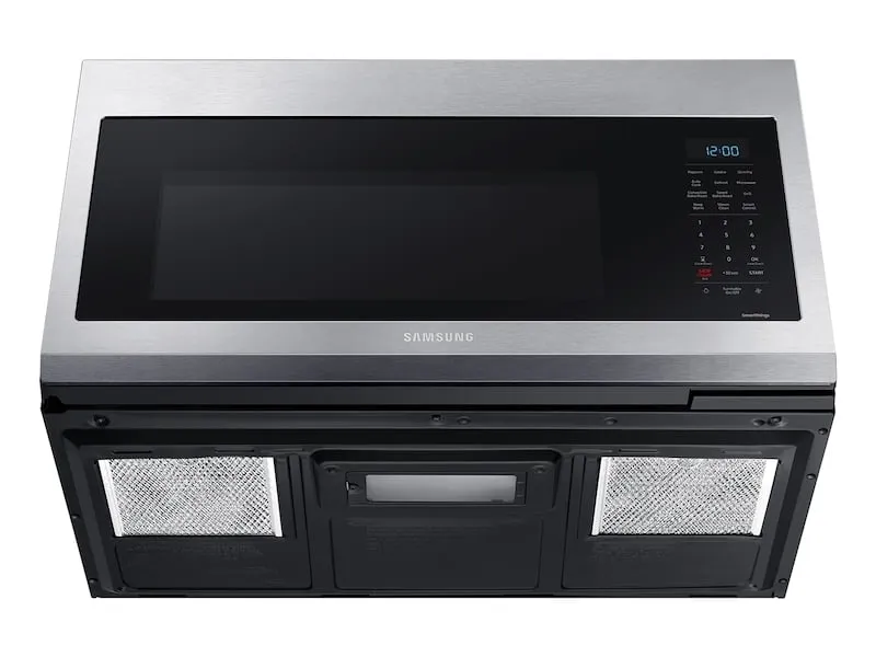 Samsung MC17T8000CS 1.7 Cu. Ft. Over-The-Range Microwave With Convection And Slim Fry&#8482; In Stainless Steel