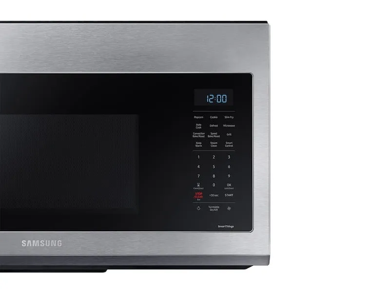 Samsung MC17T8000CS 1.7 Cu. Ft. Over-The-Range Microwave With Convection And Slim Fry&#8482; In Stainless Steel