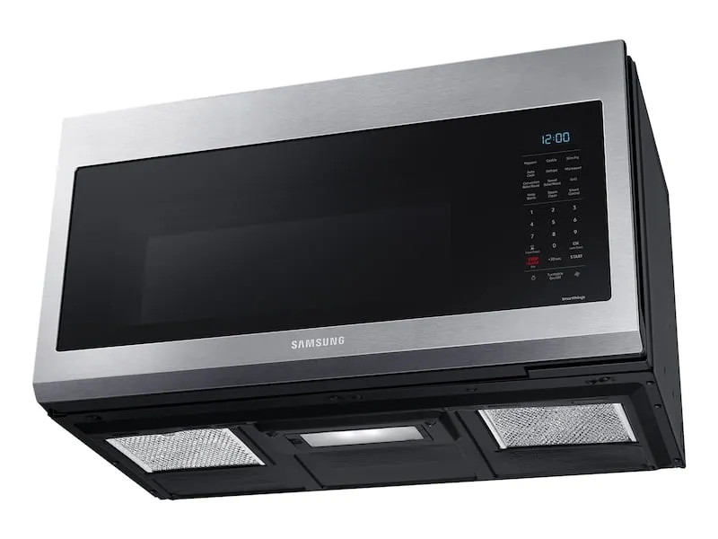 Samsung MC17T8000CS 1.7 Cu. Ft. Over-The-Range Microwave With Convection And Slim Fry&#8482; In Stainless Steel