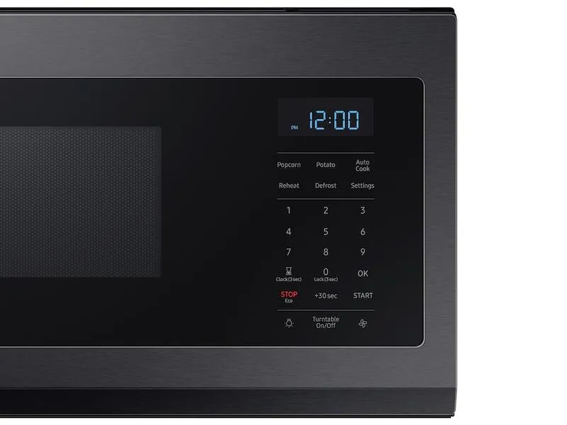 Samsung ME11A7510DG 1.1 Cu. Ft. Smart Slim Over-The-Range Microwave With 400 Cfm Hood Ventilation, Wi-Fi & Voice Control In Black Stainless Steel