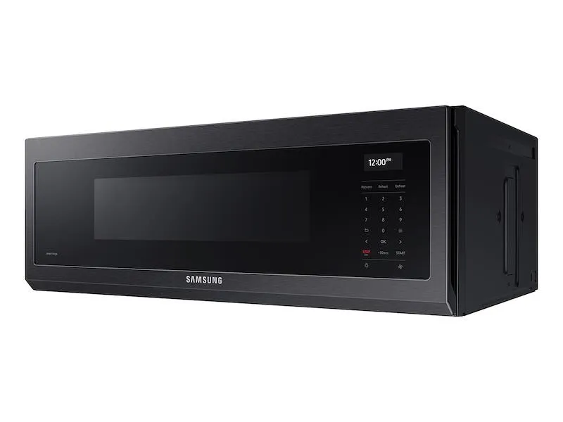 Samsung ME11A7710DG 1.1 Cu. Ft. Smart Slim Over-The-Range Microwave With 550 Cfm Hood Ventilation, Wi-Fi & Voice Control In Black Stainless Steel