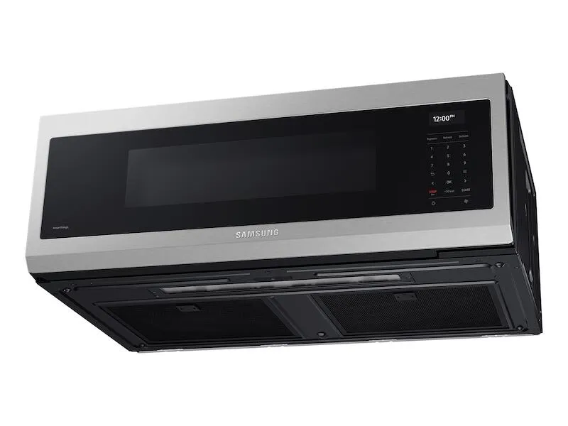 Samsung ME11A7710DS 1.1 Cu. Ft. Smart Slim Over-The-Range Microwave With 550 Cfm Hood Ventilation, Wi-Fi & Voice Control In Stainless Steel