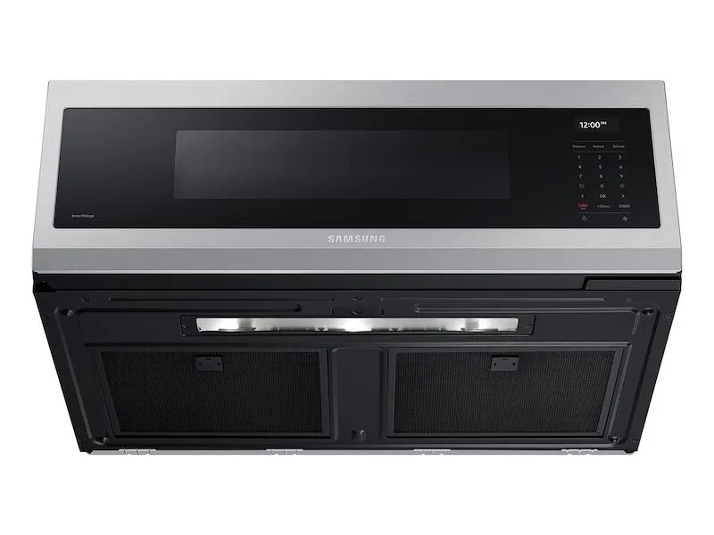 Samsung ME11A7710DS 1.1 Cu. Ft. Smart Slim Over-The-Range Microwave With 550 Cfm Hood Ventilation, Wi-Fi & Voice Control In Stainless Steel
