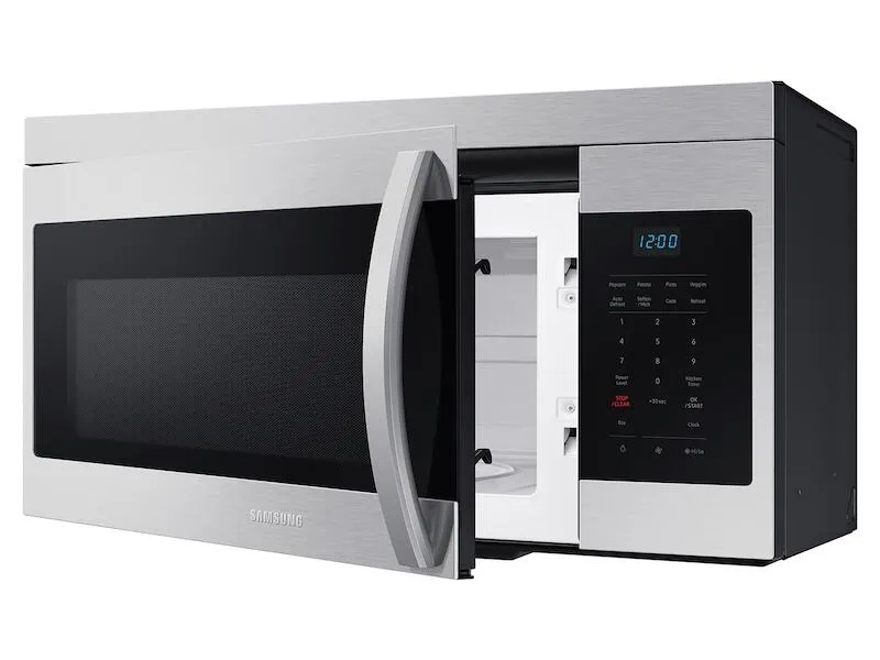 Samsung ME16A4021AS 1.6 Cu. Ft. Over-The-Range Microwave With Auto Cook In Stainless Steel