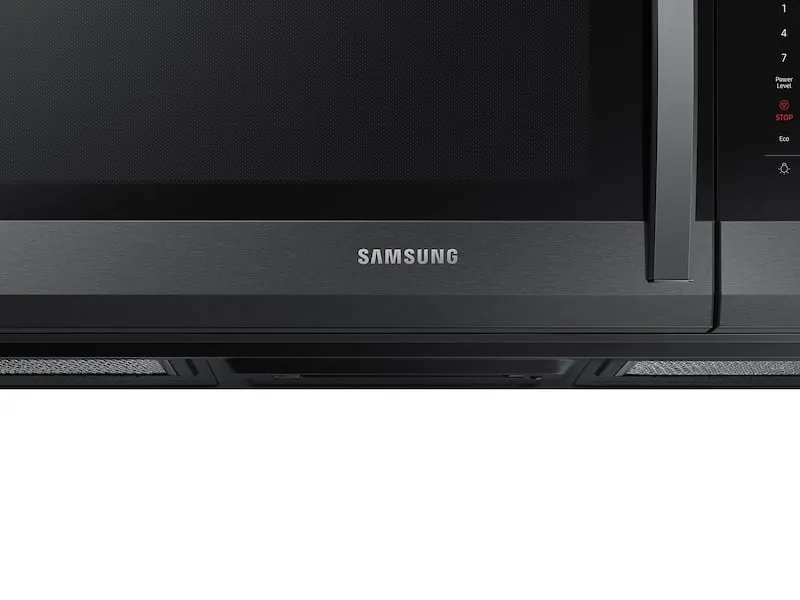 Samsung ME17R7021EG 1.7 Cu. Ft. Over-The-Range Microwave In Black Stainless Steel