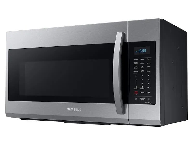 Samsung ME19A7041WS 1.9 Cu. Ft. Smart Over-The-Range Microwave With Wi-Fi And Sensor Cook In Stainless Steel
