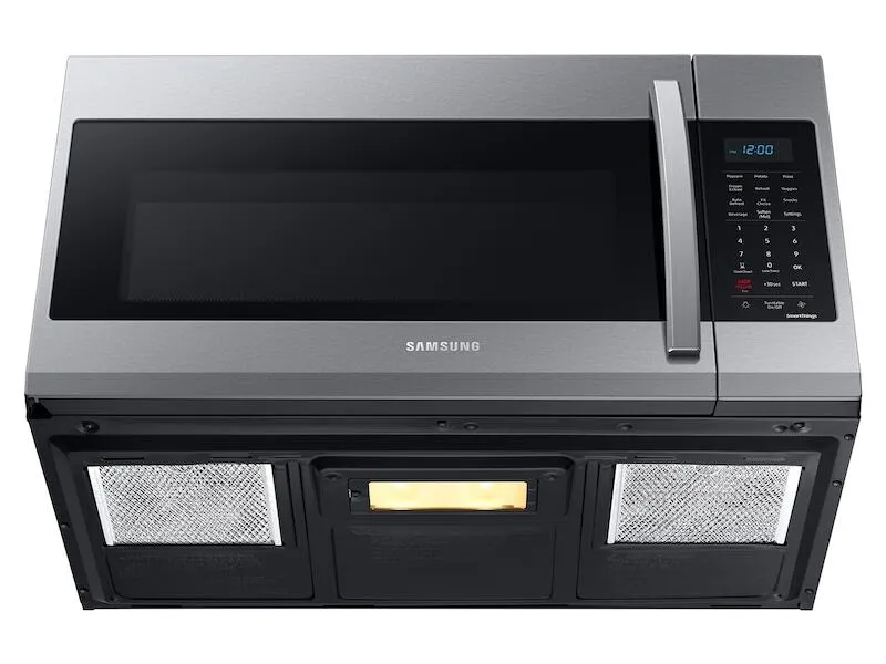 Samsung ME19A7041WS 1.9 Cu. Ft. Smart Over-The-Range Microwave With Wi-Fi And Sensor Cook In Stainless Steel