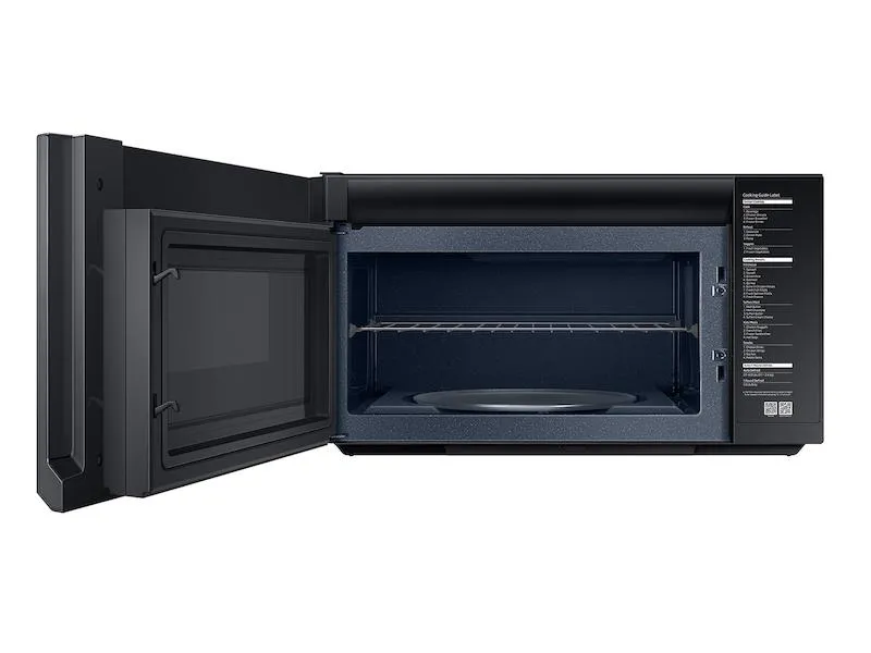 Samsung ME21B706B12 2.1 Cu. Ft. Bespoke Over-The-Range Microwave With Sensor Cooking In White Glass
