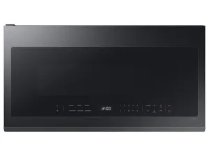 Samsung ME21DG6300MT 2.1 Cu. Ft. Over-The-Range Microwave With Wi-Fi In Matte Black Steel