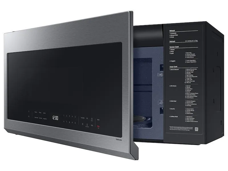 Samsung ME21DG6300SR 2.1 Cu. Ft. Over-The-Range Microwave With Wi-Fi In Fingerprint Resistant Stainless Steel