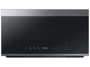 Samsung ME21DG6700SR Bespoke 2.1 Cu. Ft. Over-The-Range Microwave With Auto Dimming Glass Touch Controls In Fingerprint Resistant Stainless Steel
