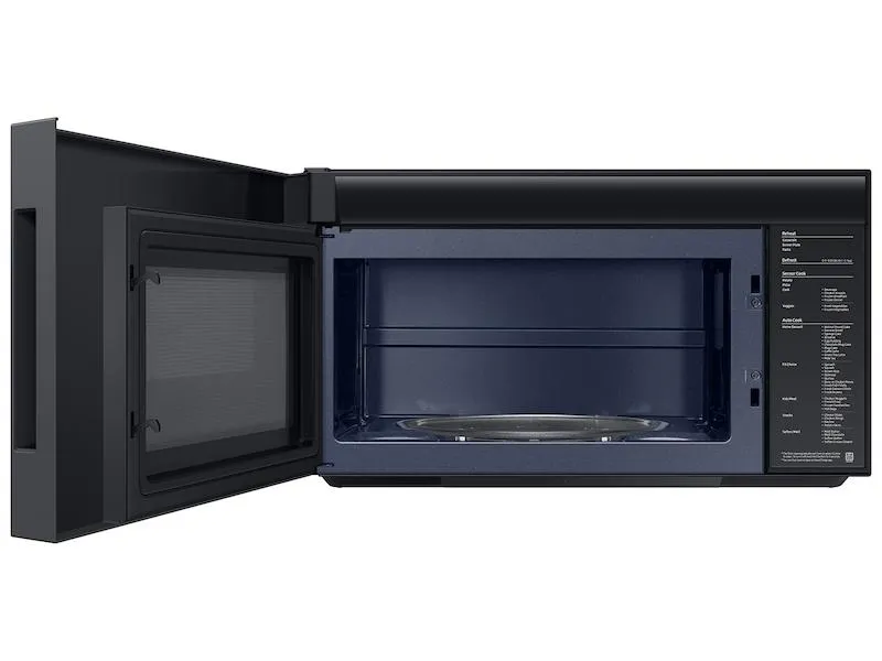 Samsung ME21DG6700SR Bespoke 2.1 Cu. Ft. Over-The-Range Microwave With Auto Dimming Glass Touch Controls In Fingerprint Resistant Stainless Steel