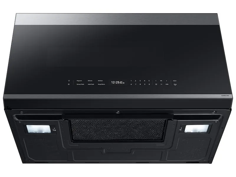 Samsung ME21DG6700SR Bespoke 2.1 Cu. Ft. Over-The-Range Microwave With Auto Dimming Glass Touch Controls In Fingerprint Resistant Stainless Steel