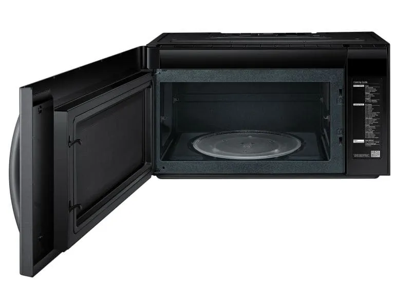 Samsung ME21R7051SG 2.1 Cu. Ft. Over-The-Range Microwave With Sensor Cooking In Fingerprint Resistant Black Stainless Steel