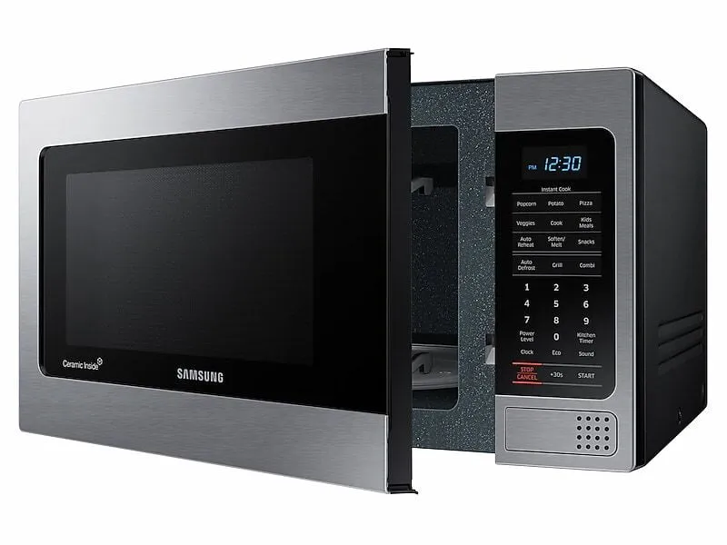 Samsung MG11H2020CT 1.1 Cu. Ft Countertop Microwave With Grilling Element In Stainless Steel