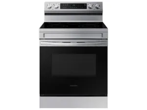 Samsung NE63A6311SS 6.3 Cu. Ft. Smart Freestanding Electric Range With Rapid Boil&#8482; & Self Clean In Stainless Steel