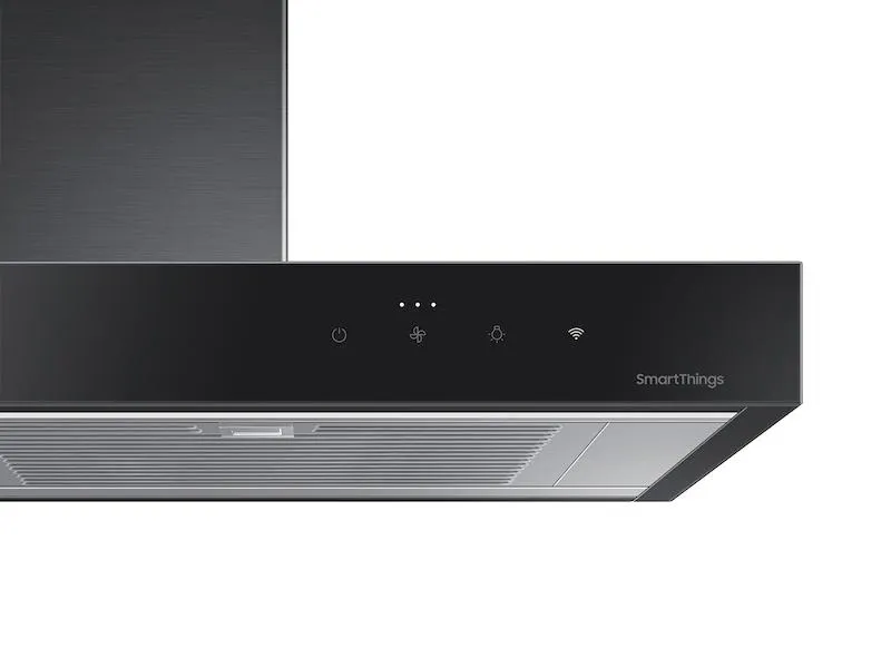 Samsung NK30CB600W33 30" Bespoke Smart Wall Mount Hood In Clean Deep Charcoal