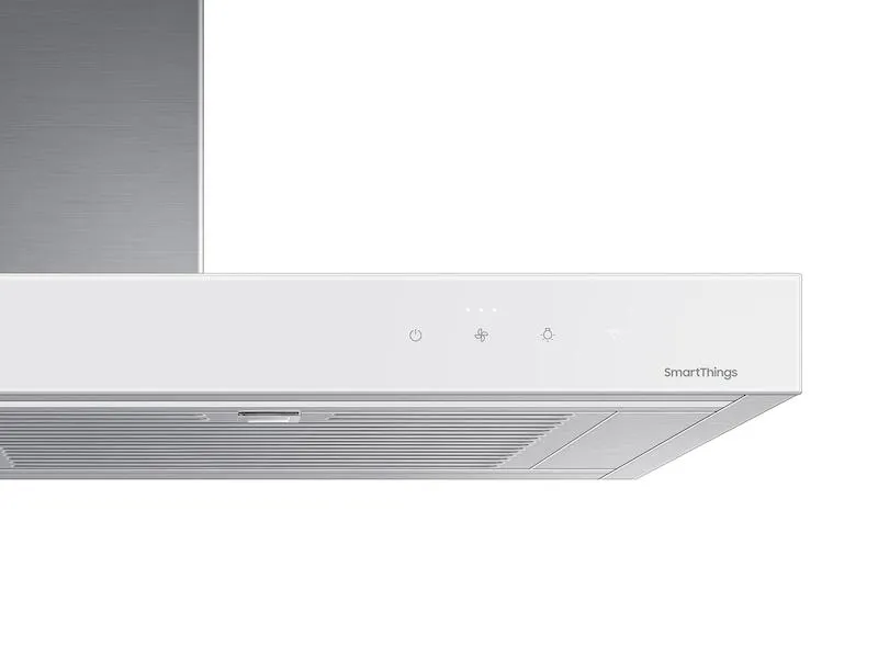 Samsung NK36CB600W12 36" Bespoke Smart Wall Mount Hood In Clean White