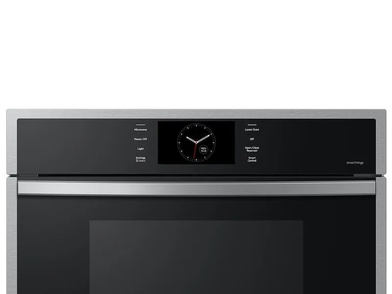 Samsung NQ70CG600DSR 30" Microwave Combination Wall Oven With Steam Cook In Stainless Steel