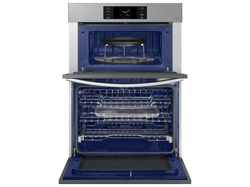 Samsung NQ70CG700DSR Bespoke 30" Microwave Combination Wall Oven With With Flex Duo&#8482; In Stainless Steel