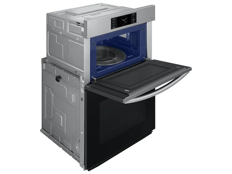 Samsung NQ70CG700DSR Bespoke 30" Microwave Combination Wall Oven With With Flex Duo&#8482; In Stainless Steel