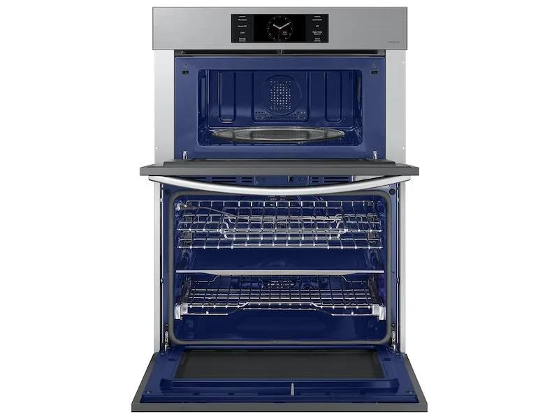Samsung NQ70CG700DSR Bespoke 30" Microwave Combination Wall Oven With With Flex Duo&#8482; In Stainless Steel