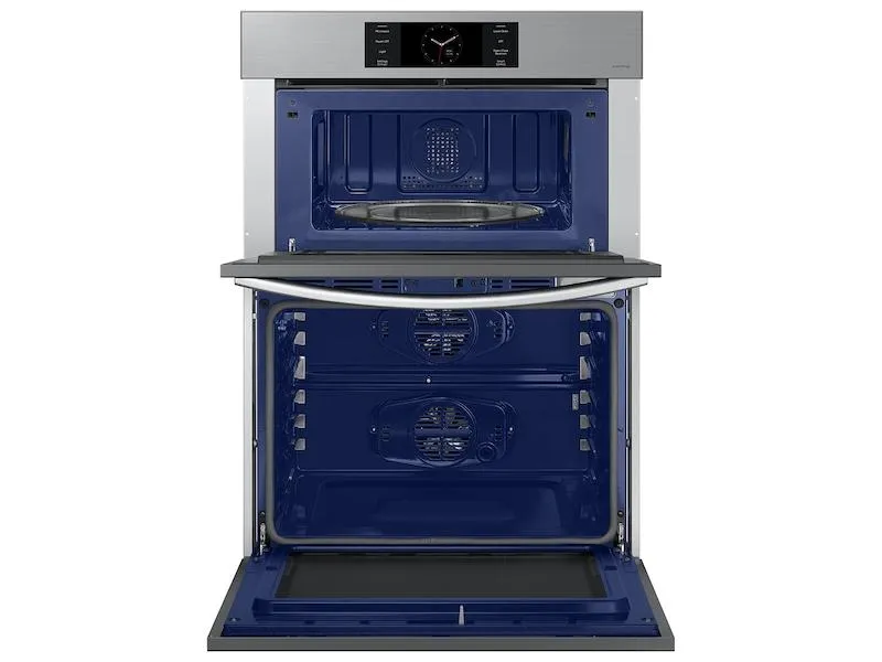 Samsung NQ70CG700DSR Bespoke 30" Microwave Combination Wall Oven With With Flex Duo&#8482; In Stainless Steel