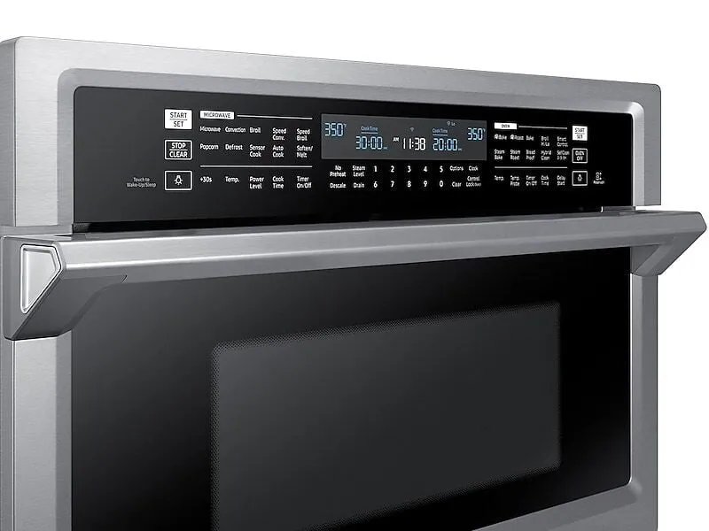 Samsung NQ70M6650DS 30" Microwave Combination Wall Oven In Stainless Steel