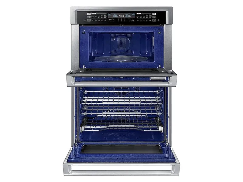 Samsung NQ70M6650DS 30" Microwave Combination Wall Oven In Stainless Steel