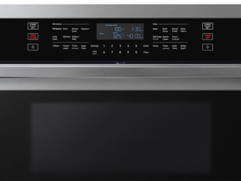 Samsung NQ70T5511DS 30" Microwave Combination Wall Oven With Wi-Fi In Stainless Steel