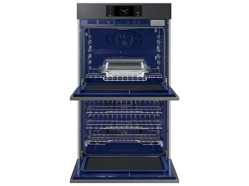 Samsung NV51CG700DMT Bespoke 30" Matte Black Steel Double Wall Oven With Ai Pro Cooking&#8482; Camera