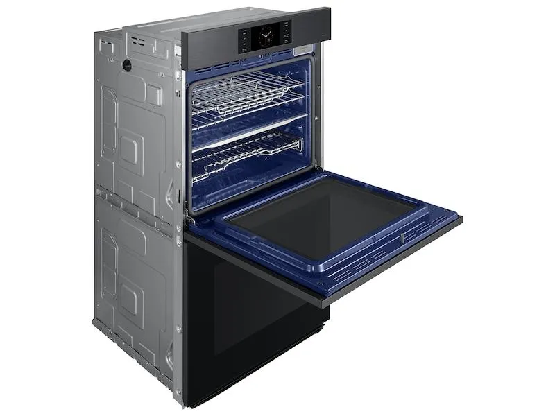 Samsung NV51CG700DMT Bespoke 30" Matte Black Steel Double Wall Oven With Ai Pro Cooking&#8482; Camera