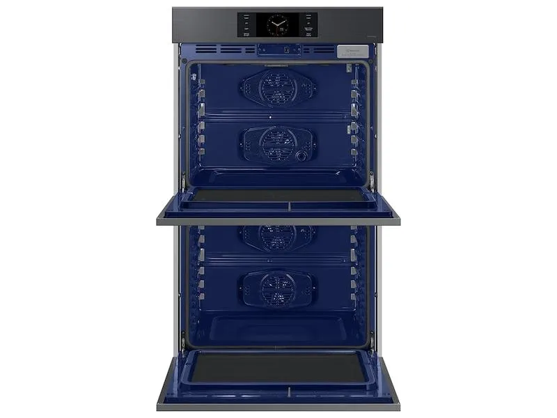 Samsung NV51CG700DMT Bespoke 30" Matte Black Steel Double Wall Oven With Ai Pro Cooking&#8482; Camera