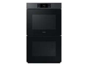 Samsung NV51CG700DMT Bespoke 30" Matte Black Steel Double Wall Oven With Ai Pro Cooking&#8482; Camera