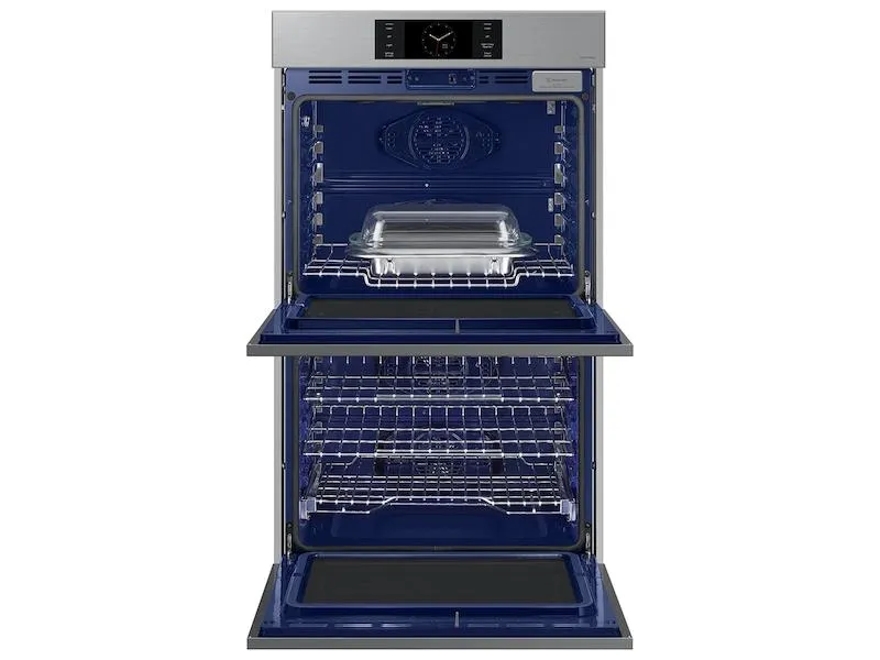 Samsung NV51CG700DSR Bespoke 30" Stainless Steel Double Wall Oven With Ai Pro Cooking&#8482; Camera