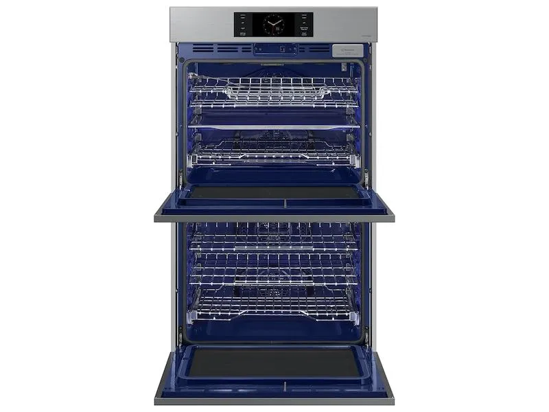 Samsung NV51CG700DSR Bespoke 30" Stainless Steel Double Wall Oven With Ai Pro Cooking&#8482; Camera