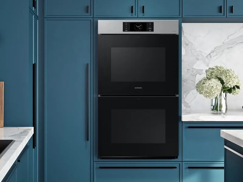 Samsung NV51CG700DSR Bespoke 30" Stainless Steel Double Wall Oven With Ai Pro Cooking&#8482; Camera