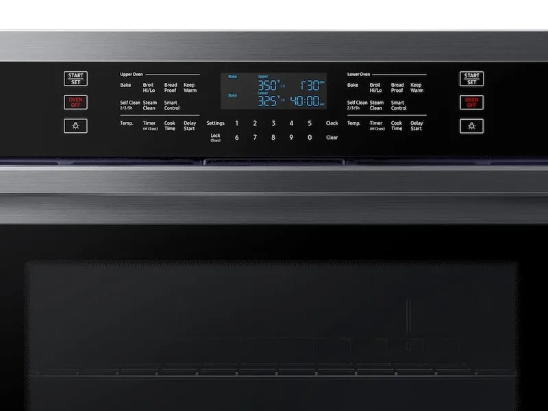Samsung NV51T5511DG 30" Double Wall Oven With Wi-Fi In Black Stainless Steel