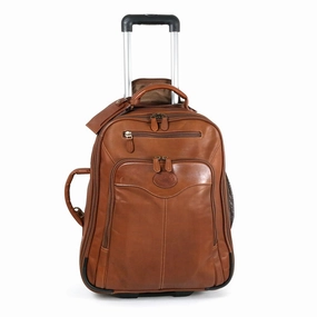 Santa Fe Leather Wheeled Backpack Today Only Steal