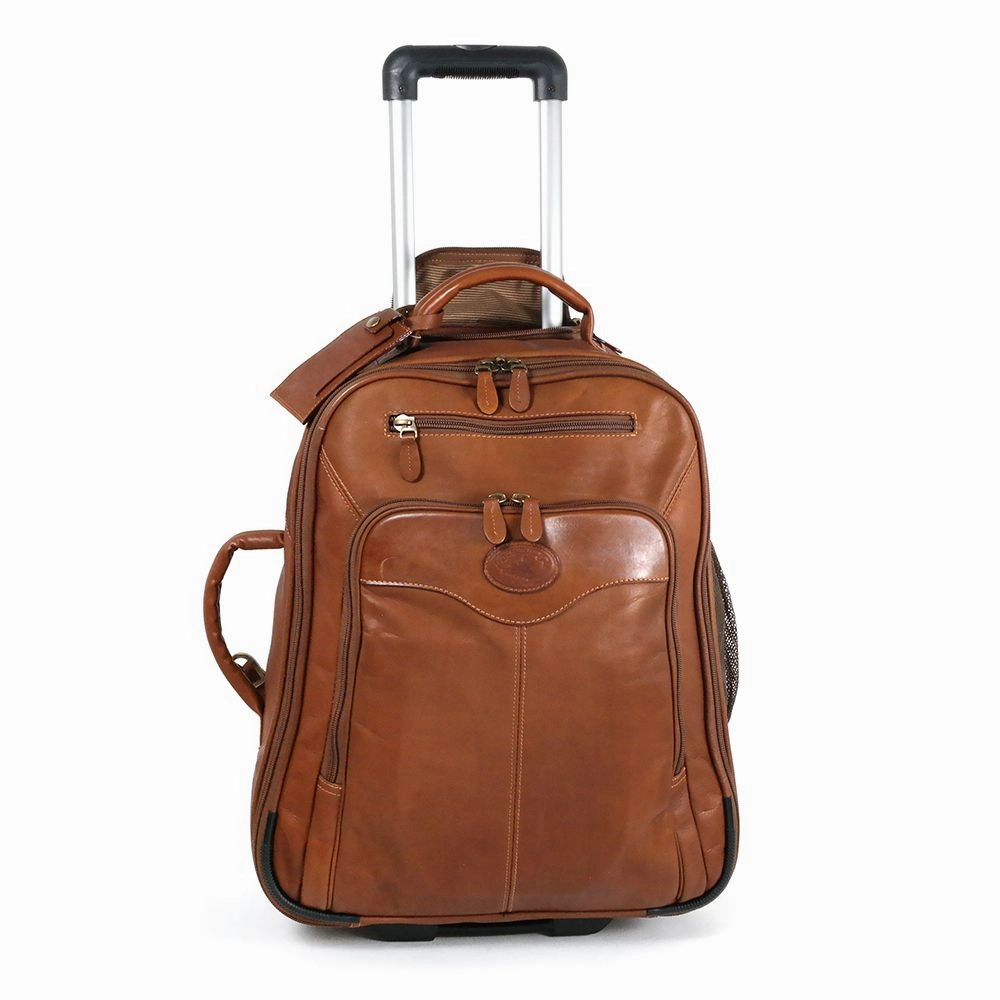 Santa Fe Leather Wheeled Backpack Today Only Steal