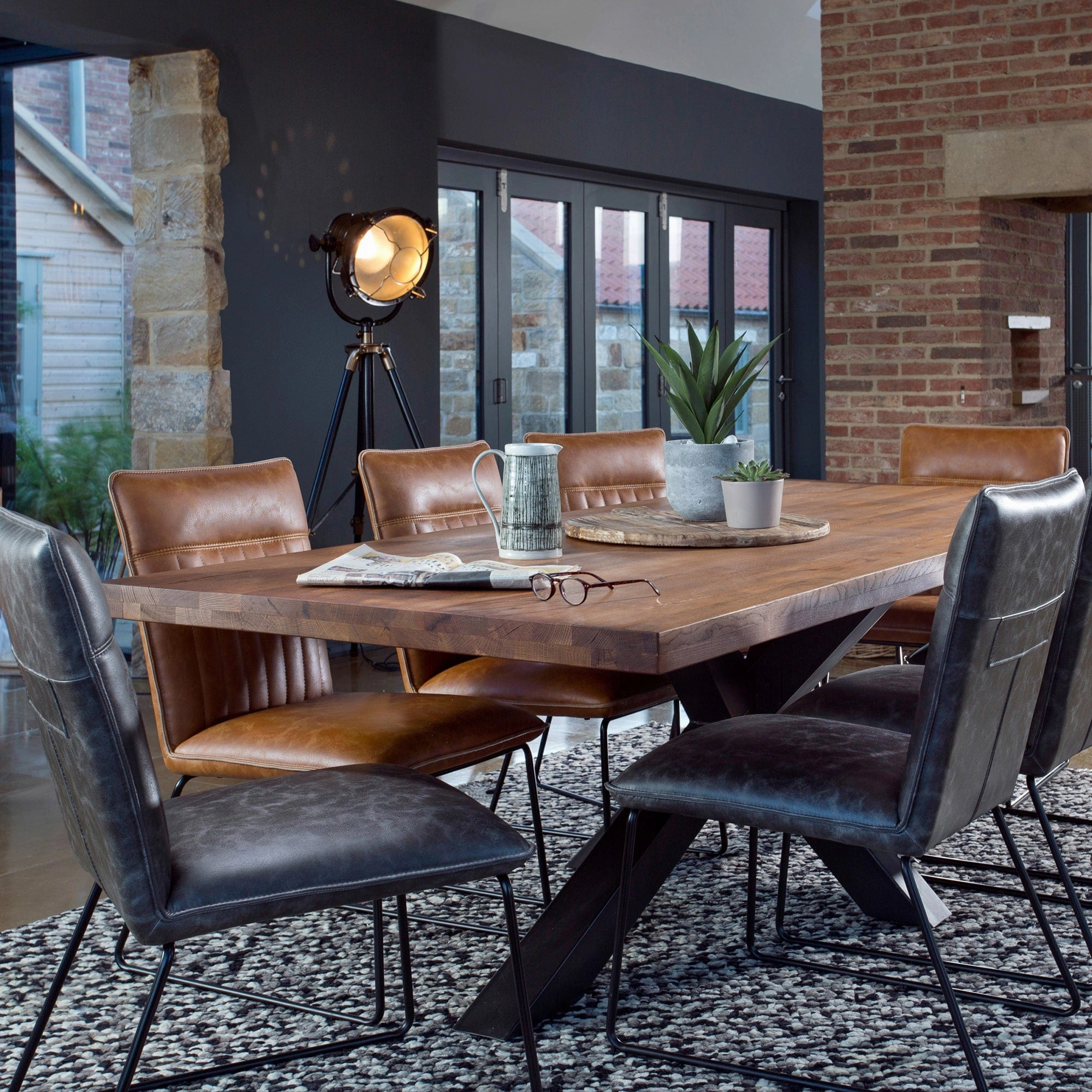Santana - Lamp Table In Solid Oak