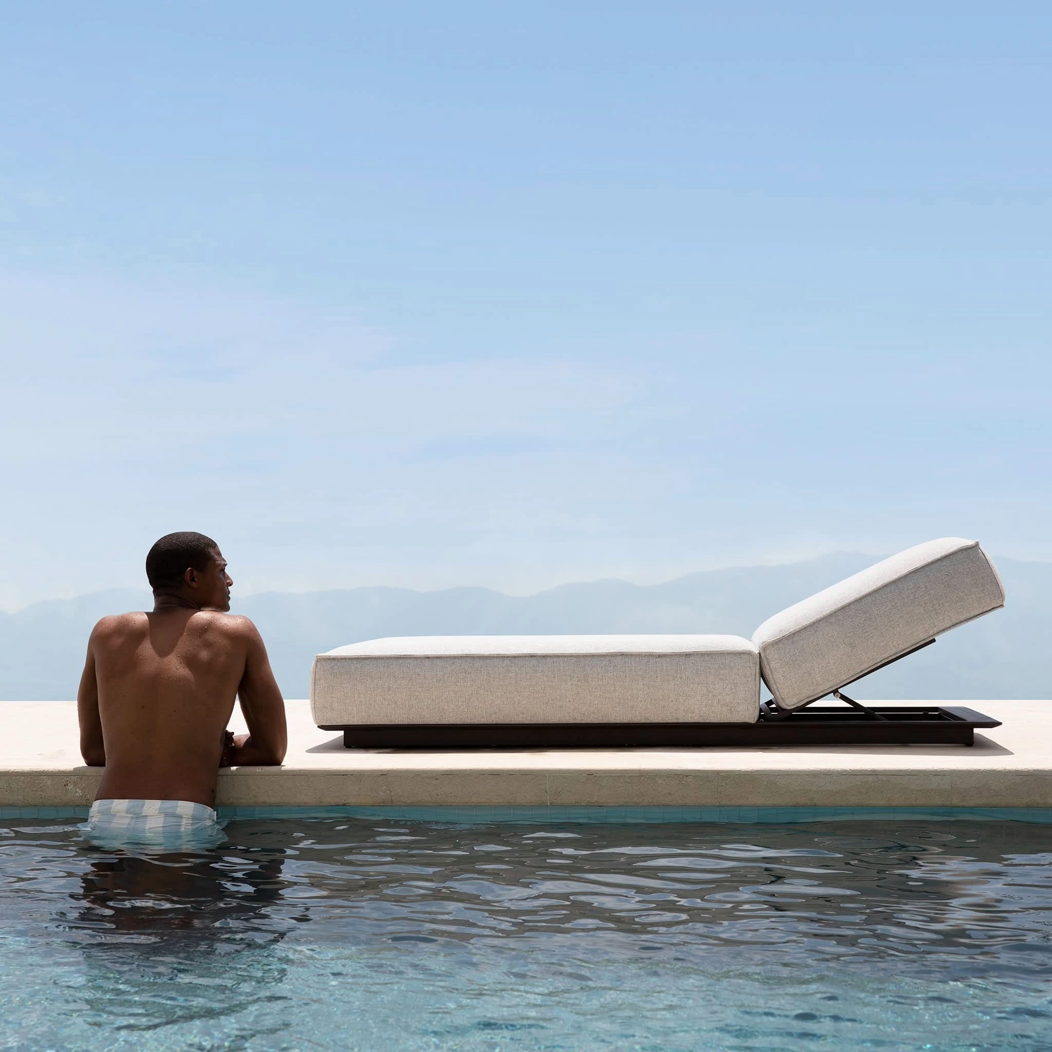 Santorini Outdoor Sun Lounge
