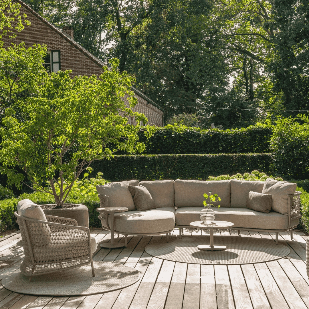 Sardinia Garden Lounge Setsolid wood outdoor table and chairs set