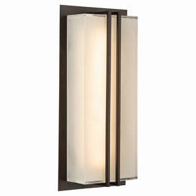 Sausalito LED Outdoor Wall Mount BlackOutdoor wall sconces with motion sensor