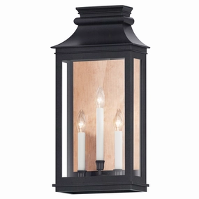 Savannah VX 3-Light Outdoor Wall LightWeatherproof outdoor lighting