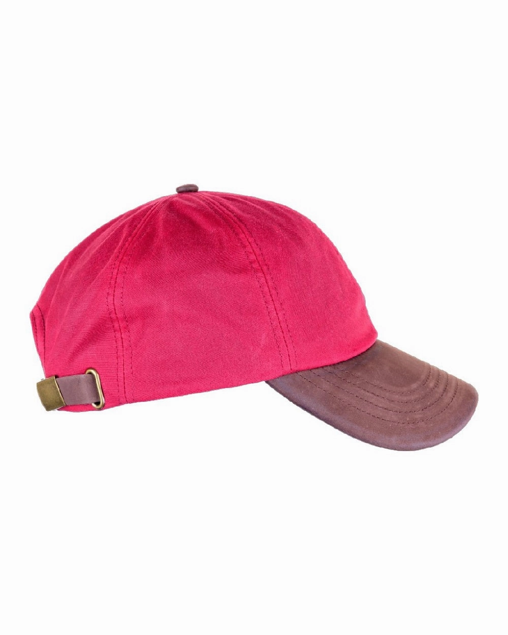 Heather Hamilton Wax Leather Peak Baseball Cap Trending Now Offer Hot Sale Alert