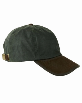 Heather Hamilton Wax Leather Peak Baseball Cap Grab Your Deal Today Save Today Only