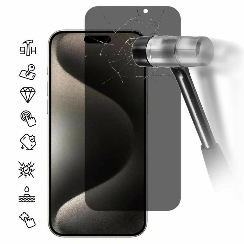 Iphone 17 Privacy Tempered Glass Screen Protector - 9H Sale Ending Soon Deal Frenzy Today