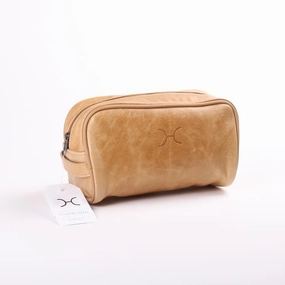 Grab It Fast Dont Miss This Offer Thandana Mens Vanity Leather Case | Hazelnut
