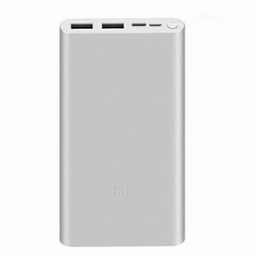 Xiaomi Mi Power Bank 3 Fast Charging 18W (10,000 Mah) - Silver MustHave Clearance